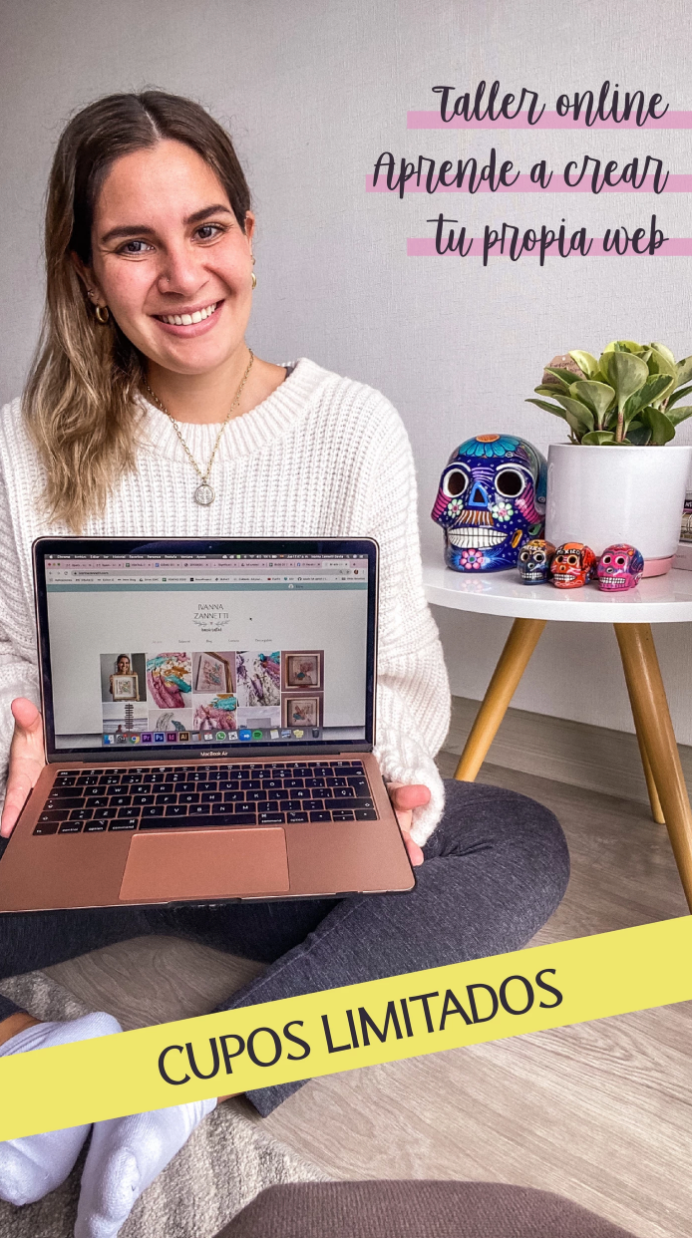 taller online: QUIERES CREAR TU PROPIA WEB?